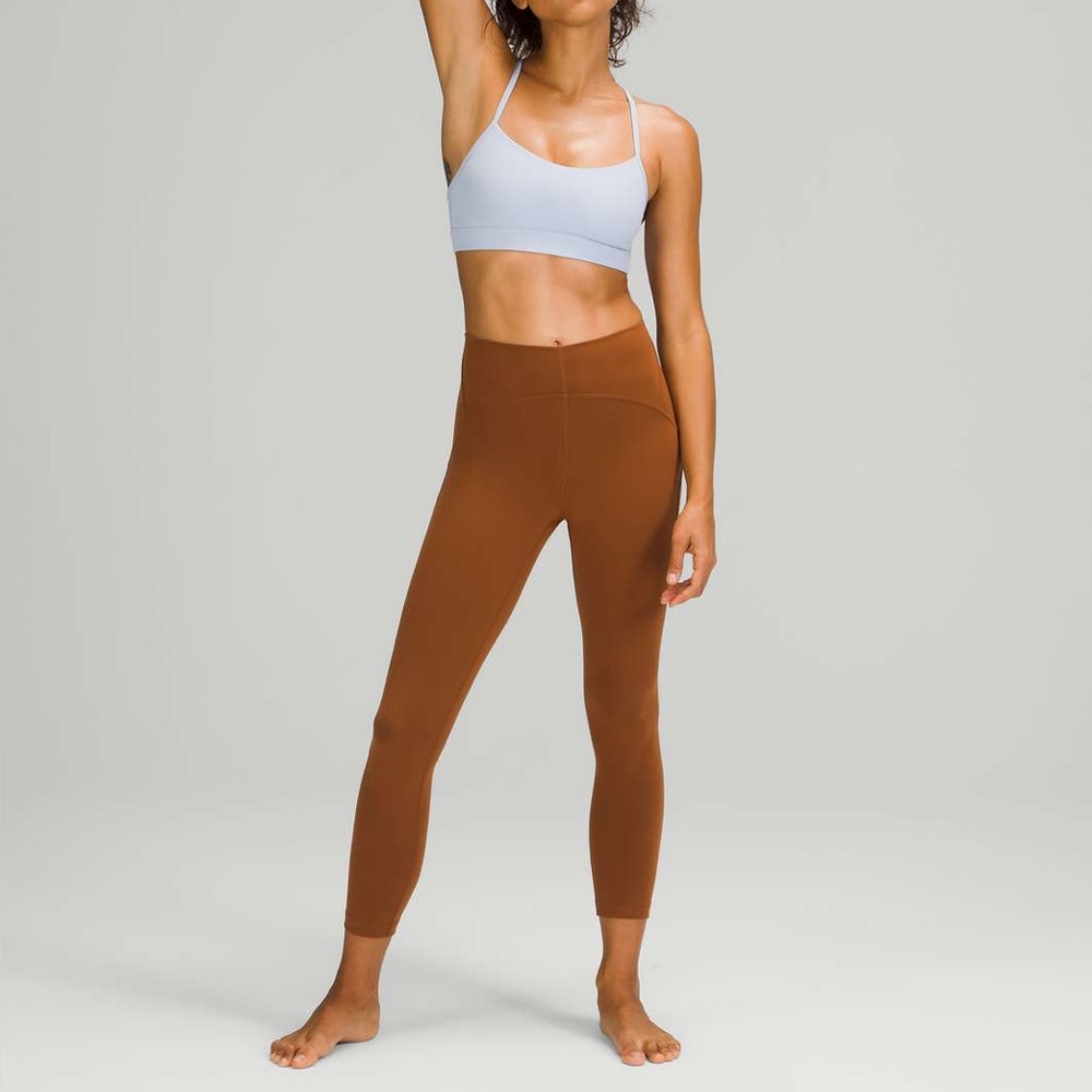 NWOT Lululemon Instill High-Rise Tight 25" in Copper Brown